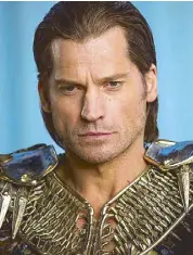  ??  ?? Nikolaj Coster-Waldau as god Horus