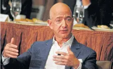  ?? /Reuters ?? Leaks: Amazon CEO Jeff Bezos has accused the owner of the National Enquirer tabloid of trying to blackmail him.