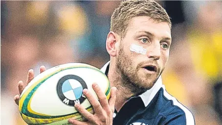  ?? Picture: SNS. ?? Finn Russell could return for Glasgow tonight in their PRO14 home opener after an eventful summer.