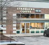  ?? SHELLEY JONES/POST-TRIBUNE ?? Baristas at Starbucks at 2310 Laporte Ave. in Valparaiso became the second in the state to join Starbucks Workers United when they voted 16 to 5 Friday in favor of unionizing.
