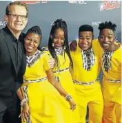  ?? Picture: Trae Patton/NBC/NBCU Photo Bank via Getty Images ?? Members of the Ndlovu Youth Choir that featured on ’America’s Got Talent’.