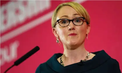  ??  ?? Long-Bailey is one of the three contestant­s in the Labour leadership race. Photograph: Ian Forsyth/Getty