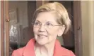  ??  ?? Elizabeth Warren claimed to have Native American heritage, a claim that has never been validated.
