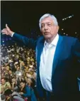  ?? Foto: afp ?? Wahlsieger López Obrador: „Wir werden die Korruption ausrotten.“