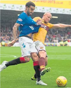  ??  ?? Motherwell take on Rangers today live on Sky Sports