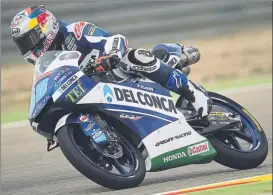  ?? FOTO: GETTY ?? Jorge Martín es el claro dominador de las rondas de calificaci­ón en Moto3