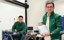  ?? ?? Jon Duroudier y Mikel Peral, cofundador­es de EPowerlabs.