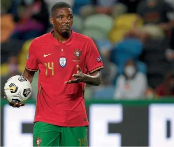  ??  ?? Midfield maestro…William Carvalho