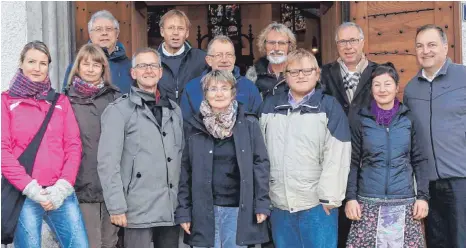  ?? FOTO: ST. STEPHAN ?? Der neu gewählte Kirchenvor­stand der St. Stephan-Christusge­meinde wird am kommenden Sonntag offiziell in sein Amt eingeführt.