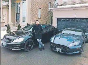  ?? INSTAGRAM VIA CP ?? Karim Baratov is shown in a photo from his Instagram account. Baratov, a Canadian man of Kazakh origins, has been arrested in Ontario as one of four suspects in a massive hack of Yahoo emails, Toronto police said.