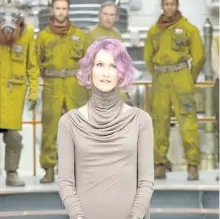  ?? DAVID JAMES/LUCASFILM ?? Laura Dern plays Vice Admiral Holdo in Star Wars: The Last Jedi, in theatres on Friday.