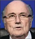  ??  ?? Denies the claims: Blatter