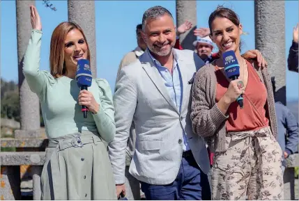  ?? ?? ‘Aqui Portugal’ é emitido em direto ao sábado na RTP 1, com Catarina Camacho, Hélder Reis e Joana Teles