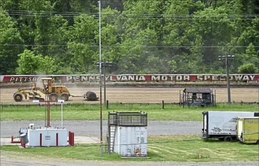  ?? Matt Freed/Post-Gazette ?? Pittsburgh’s Pennsylvan­ia Motor Speedway is still awaiting approval to return to racing in Imperial.