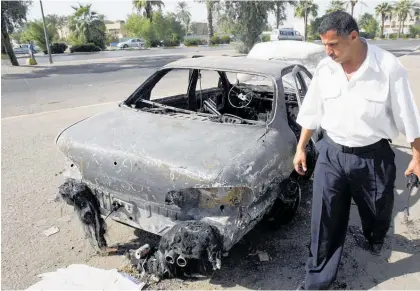  ?? Photo / AAP ?? The scene of the slaughter of unarmed Iraqi civilians in Baghdad in 2007. Inset: Evan Liberty was involved.