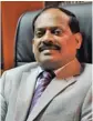  ??  ?? Director General of NIBM DR.E.A Weerasingh­e