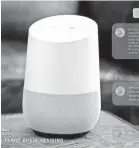  ??  ?? One goal for ambient living is to make exchanges with digital assistants more conversati­onal. NATIONAL GEOGRAPHIC