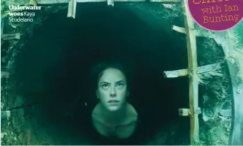  ??  ?? Underwater woeskaya Scodelario