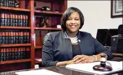  ?? REGINALD DUNCAN / CRANIUM CREATION ?? A lawyer for South Fulton’s chief municipal court judge, Tiffany Sellers, says she is facing a “rogue City Council” that wants her gone.