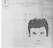  ?? COURTESY ?? Coral Springs police Friday announced that new DNA testing has led to the arrest of a man for a chilling 1983 sexual assault.