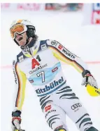  ?? FOTO: AP ?? Ärgern im Zielbereic­h: Linus Straßer in Kitzbühel.