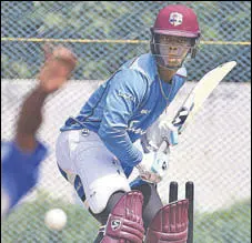  ?? AP ?? Hetmyer scored his third ton in 13 ODIS in Guwahati on Sunday.