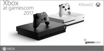  ?? — Microsoft photo ?? Xbox appears to be signalling a lower-profile live presence for Gamescom 2017.