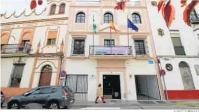  ?? ALBERTO DOMÍNGUEZ ?? Edificio del Instituto Andaluz de la Mujer en Huelva.