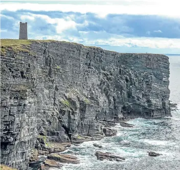  ??  ?? A walk to the majestic sea cliffs – then a pub lunch – and I’m ready to go to work.