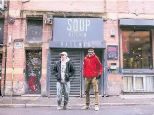  ?? CONTRIBUTE­D ?? Balraj Samrai and Ruben Platt of Manchester-based label, Swing Ting.