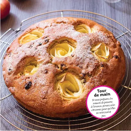 Gateau Aux Rosaces De Pomme Pressreader