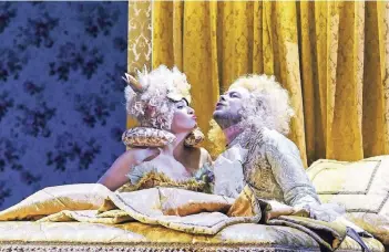  ?? FOTO: HANS-JÖRG MICHEL ?? Die Schneeköni­gin wird am Mittwoch in der Deutschen Oper am Rhein gezeigt.