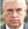  ??  ?? CRISIS Prince Andrew