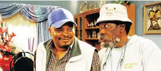  ??  ?? ALIVE AND WELL: Vusi Dibakwane and Joe Mafela