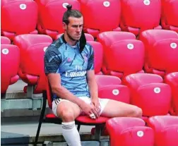  ?? REUTERS ?? Gareth Bale no entra en ningún plan del Real Madrid