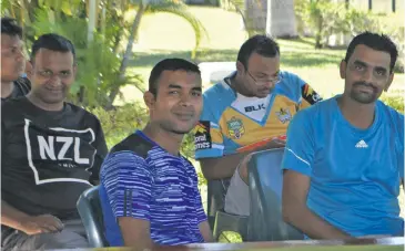  ?? Photo: Nacanieli Tuilevuka ?? Fiji Bank and Finance Sector Employees Union members during the annual general meeting in Labasa on July 14, 2018.
