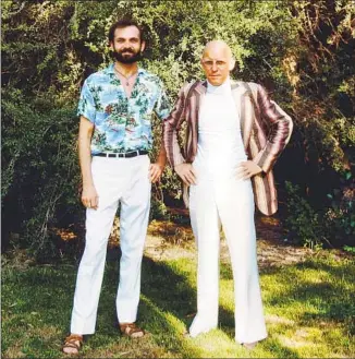  ?? David Wade ?? MICHEL FOUCAULT, right, took an acid trip around Death Valley in the ’70s with Simeon Wade.