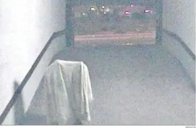  ?? ARCHIVO ?? Fotografía de un fantasma obtenida por Málaga Hoy