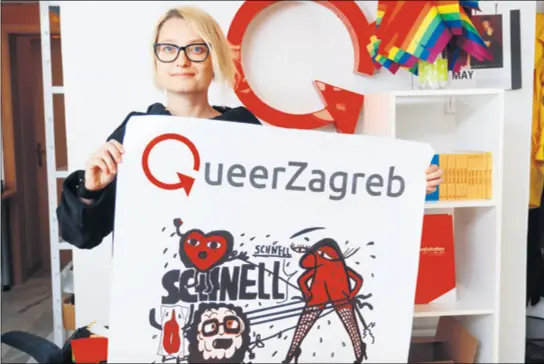  ??  ?? INFORMATIV­NO I KREATIVNO Umjetnički program “All things clitoris” održava se u sklopu ovogodišnj­eg Queer Zagreb Festivala