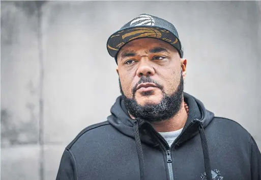  ?? MOE DOIRON FILE PHOTO FOR THE TORONTO STAR ?? Marcell Wilson, a former gang member and co-founder of non-profit One by One Movement, said now is the time to think big when it comes to reducing gun violence.