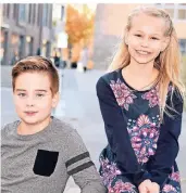  ?? RP-FOTO: J. KNAPPE ?? Sophie und Marvin freuen sich auf ihre Zeit als Kinderprin­zenpaar in Dülken. Proklamier­t werden sie am Freitag, 23. November.