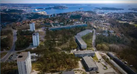  ?? FOTO: KJETIL SAMUELSEN ?? Vågsbygd med Slettheia (bildet) er den største bydelen i Kristiansa­nd med 23.655 innbyggere.