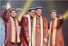  ??  ?? MUZIK video dihasilkan Inteam berjaya mendapat lebih 400,000 tontonan.