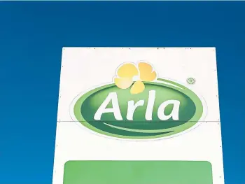  ??  ?? SUCCESS STORY: Arla is among the largest milk processing companies in the UK.