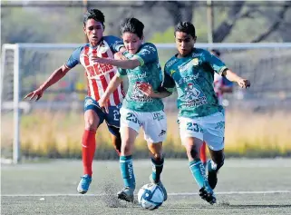  ?? / FOTO: CORTESIA LIGA MX ?? Los pupilos de Carlos María Morales se juegan el pase a semifinale­s