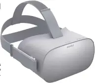  ??  ?? De nieuwe Oculus Go moet als draadloze VR-headset een plaatsje veroveren in het middensegm­ent.