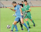  ?? AIFF ?? Balwant Singh (left) had scored both goals in India’s 20 away win over Macau in the AFC Asian Cup qualifiers.