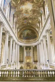  ??  ?? The Royal Chapel at the Palace of Versailles