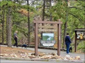  ?? Special to the Democrat-Gazette/MARCIA SCHNEDLER ?? A guided trek up Pinnacle Mountain State Park’s West Summit Trail is scheduled for 8 a.m. Saturday to mark National Take a Hike Day.