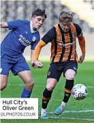  ?? DLPHOTOS.CO.UK ?? Hull City’s Oliver Green